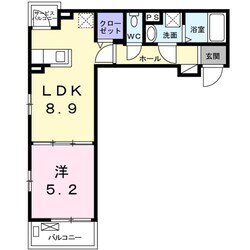 コンテⅢ　祇園の物件間取画像